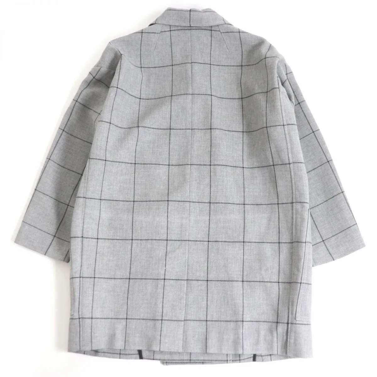 3.1 Phillip Lim Grey Oversized Peacoat XS