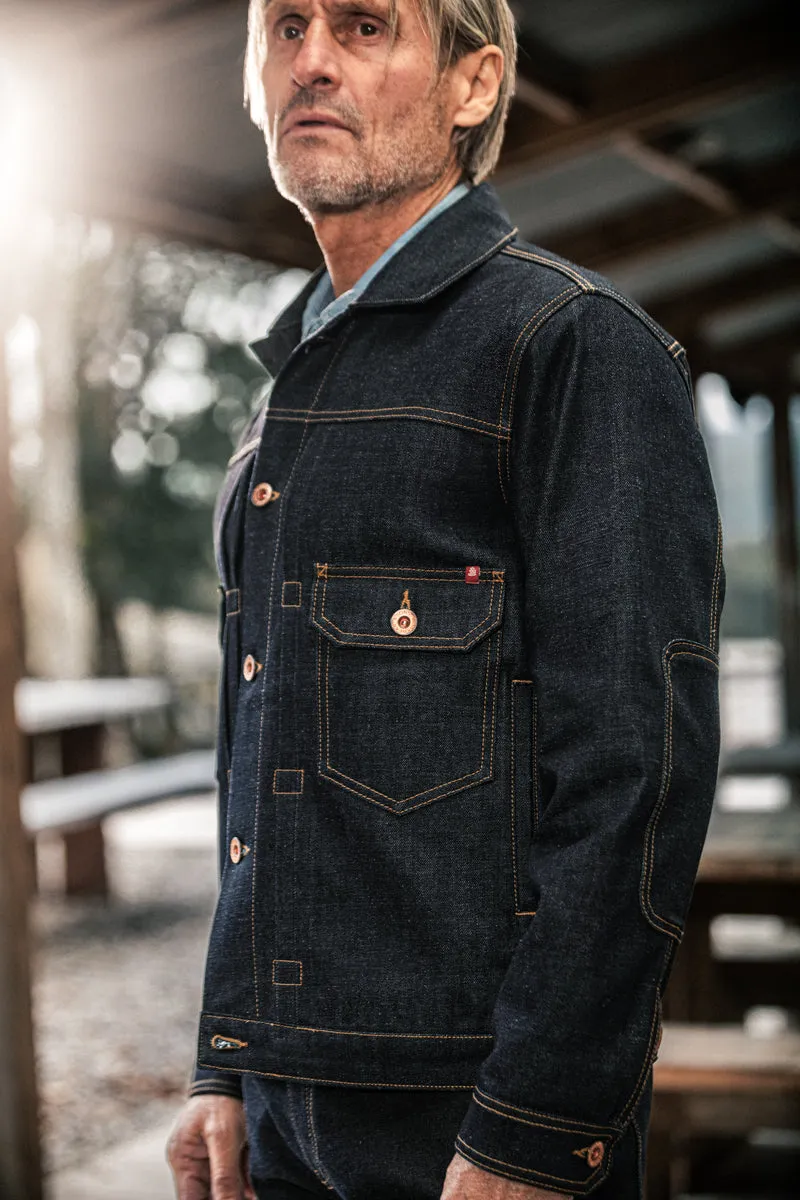 &SONS Open Range Jacket Raw Indigo