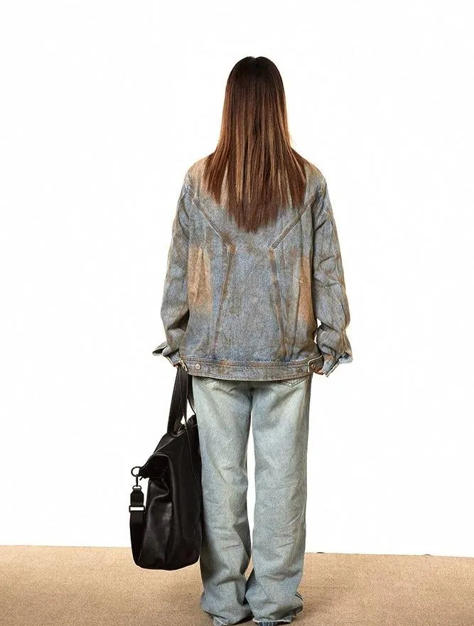 BB Mud Faded Denim Jacket