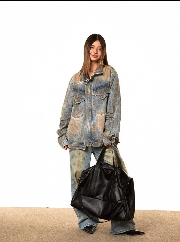 BB Mud Faded Denim Jacket