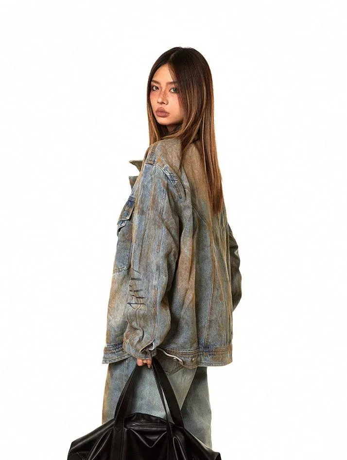 BB Mud Faded Denim Jacket