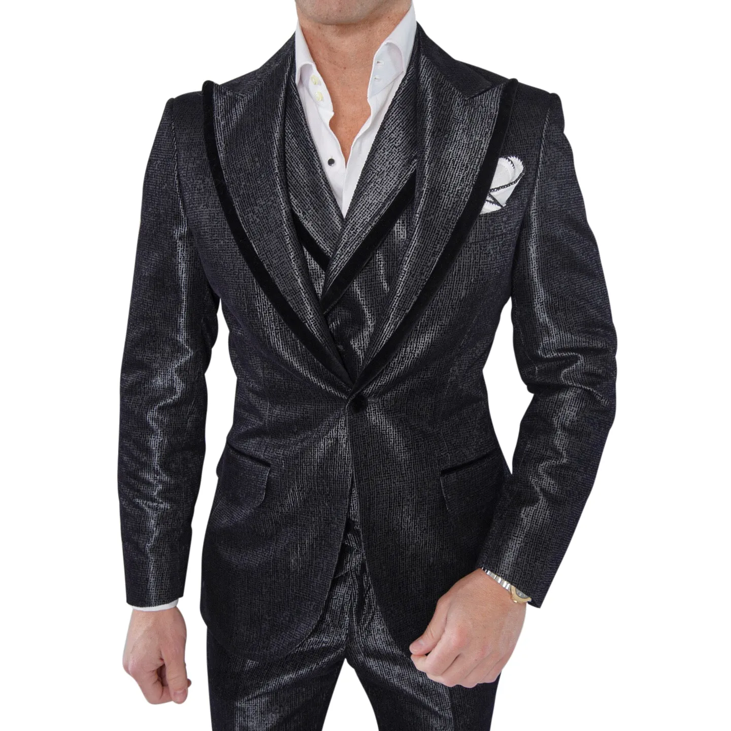 Black Velluto Bold Jacket