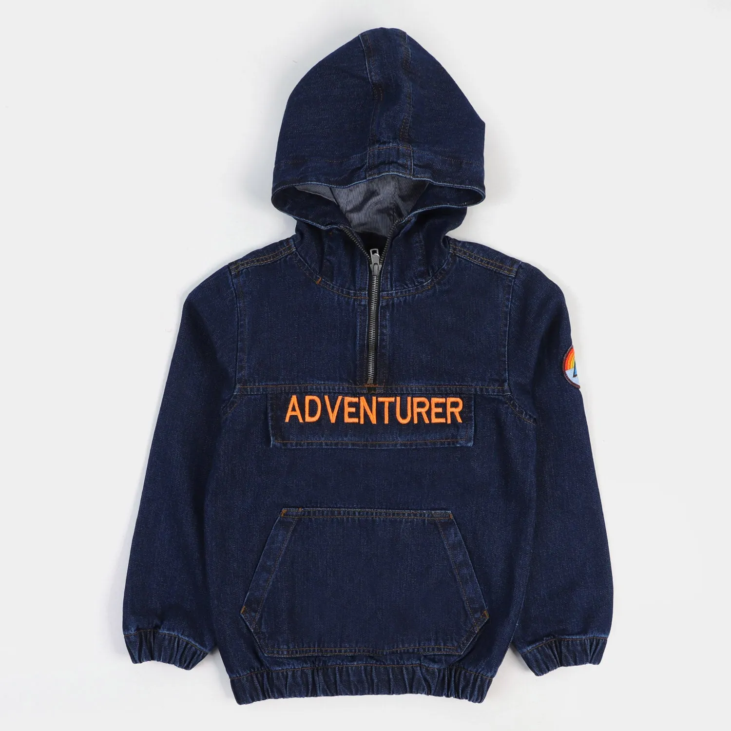 Boys Denim Jacket Adventurer-DARK BLUE