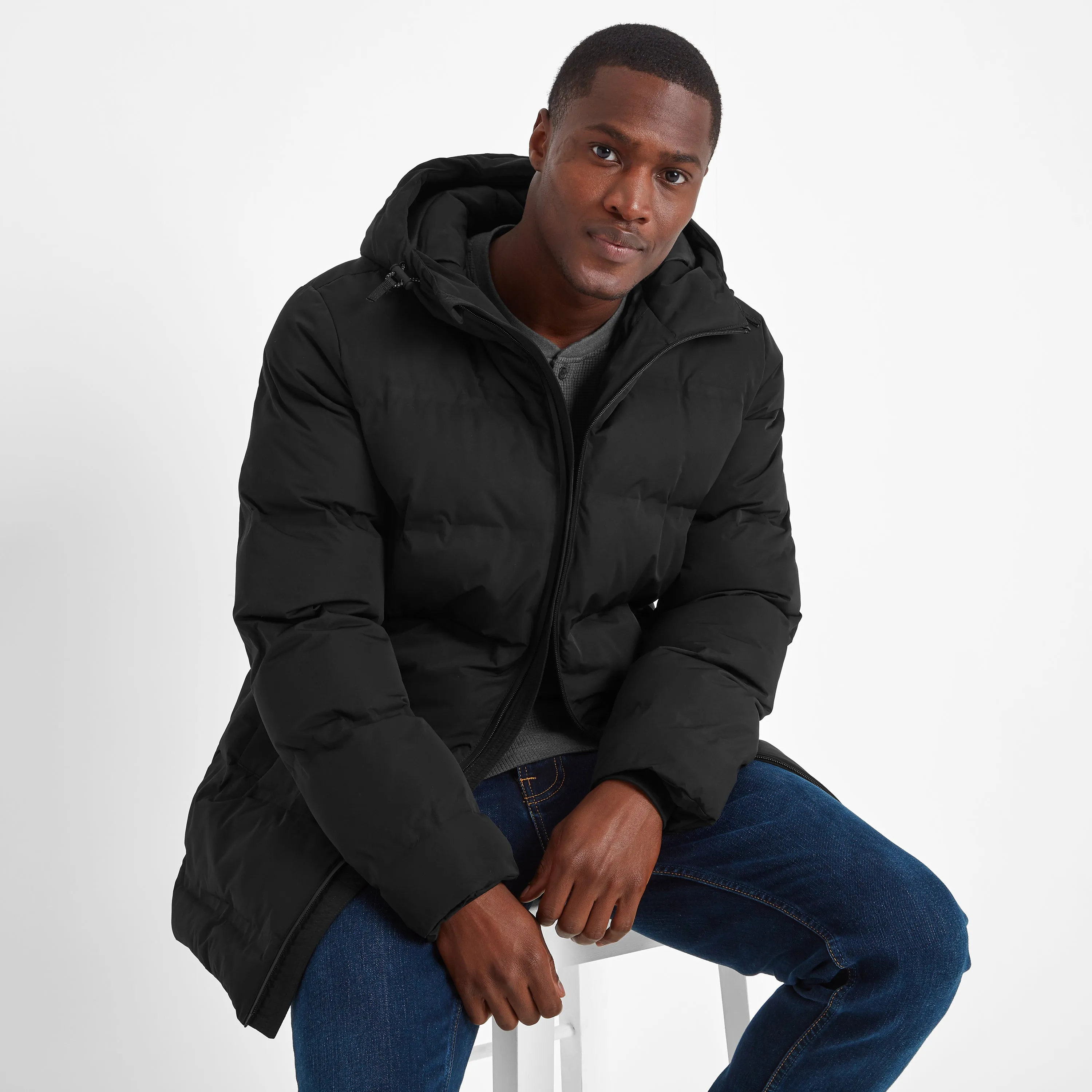 Brinkley Mens  Parka - Black