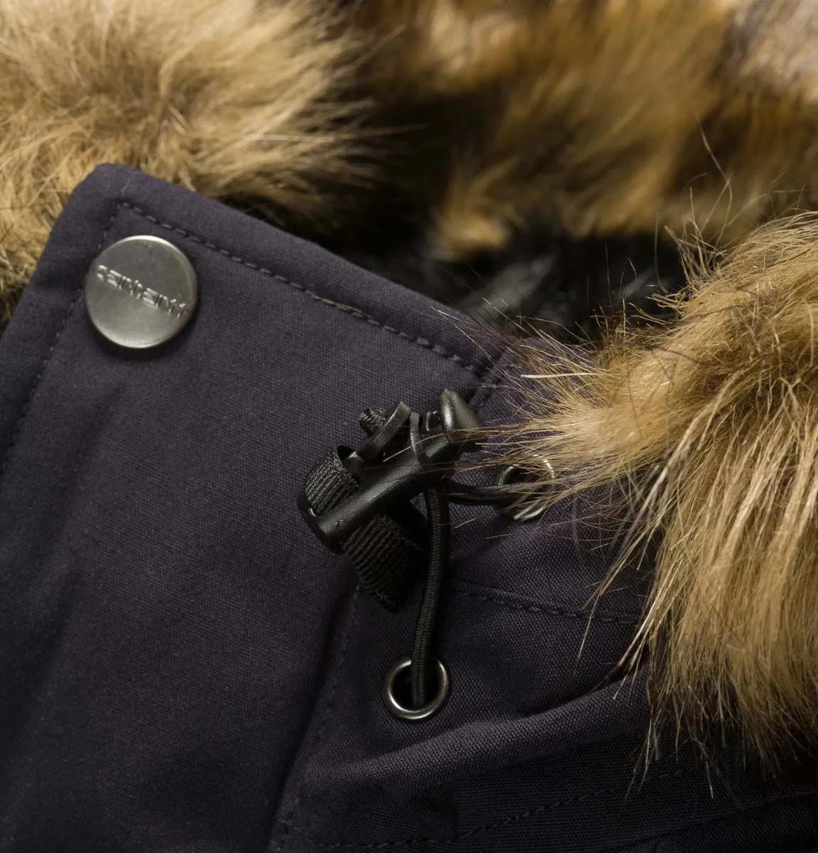 Carhartt WIP W' Trapper Parka – Dark Navy/Black