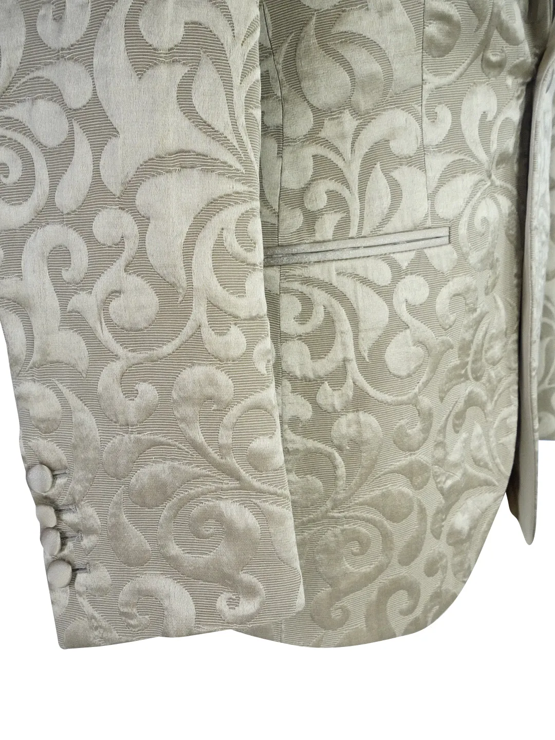 Champagne Oro Paisley Jacket