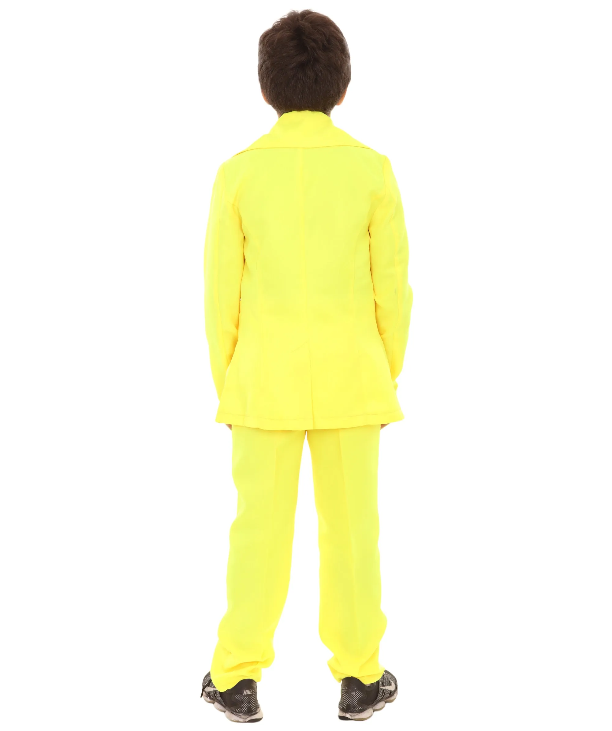 Child's Deluxe Party Suit Costume | Yellow Cosplay Costume