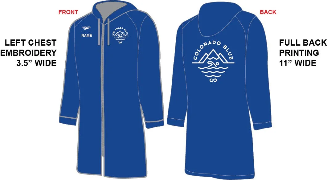 Colorado Blue- Speedo Team Parka