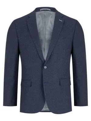 DANIEL GRAHAME Dark Blue Damon Mix & Match Suit Jacket