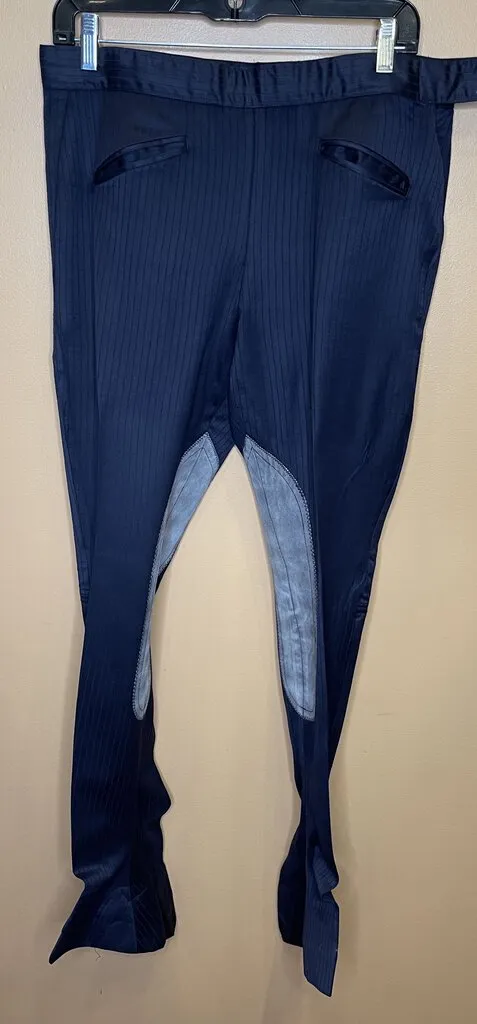 DAY SUIT NAVY PINSTRIPE BECKER BROTHERS