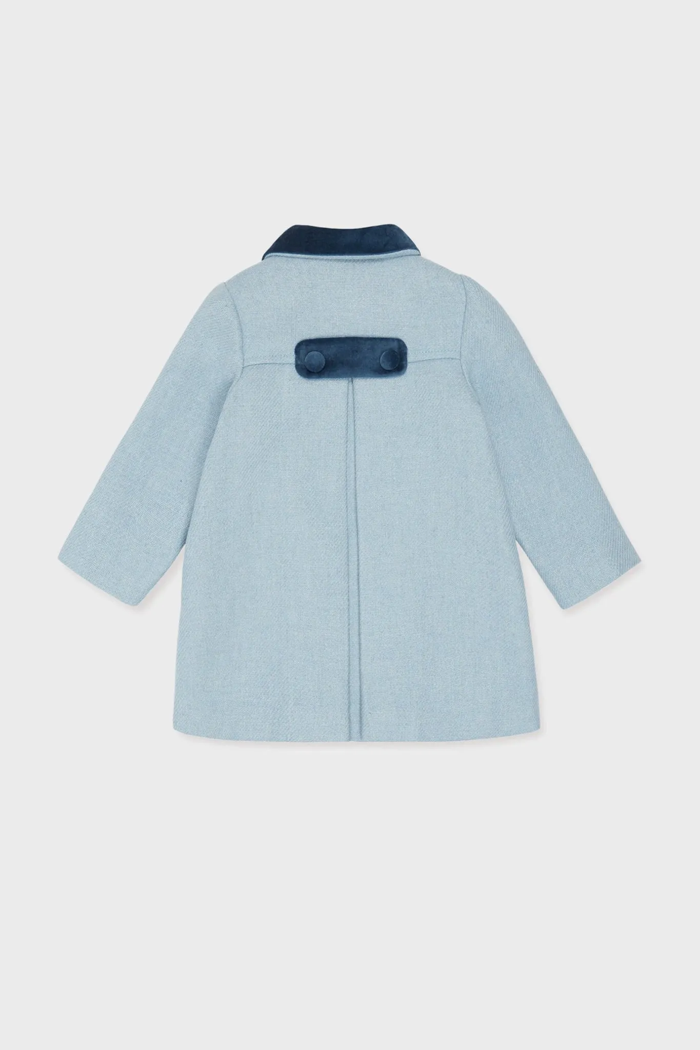 Dusty Blue Arrietta Girl Coat