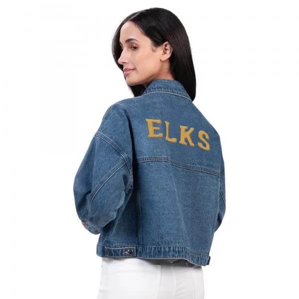 Edmonton Elks Ladies Victory Denim Jacket