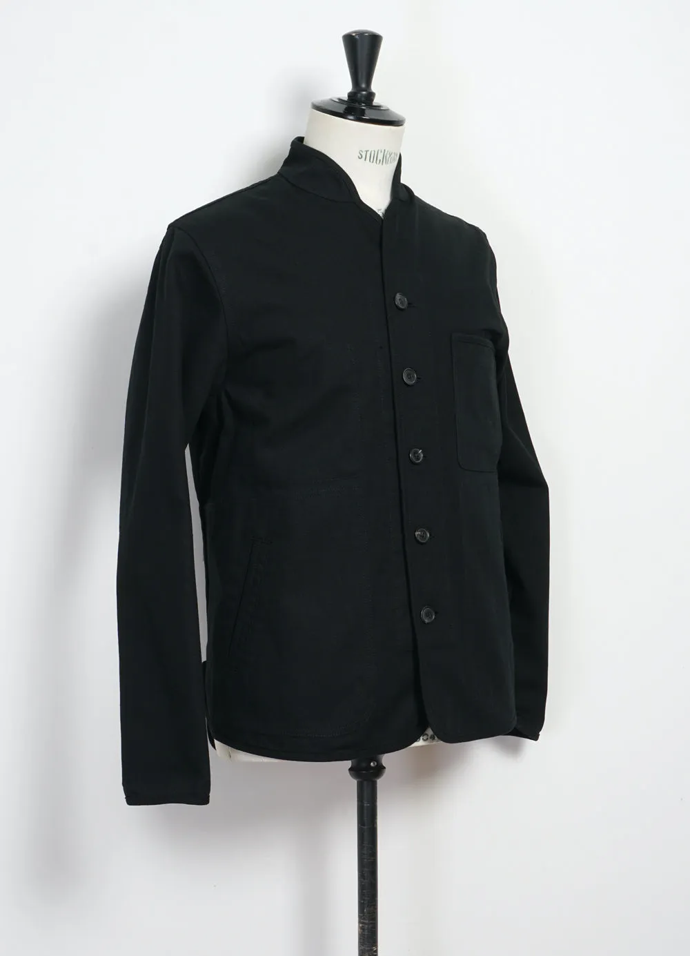 ERLING | Refined Work Jacket | Black Canvas