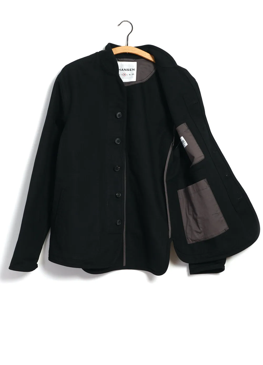 ERLING | Refined Work Jacket | Black Canvas