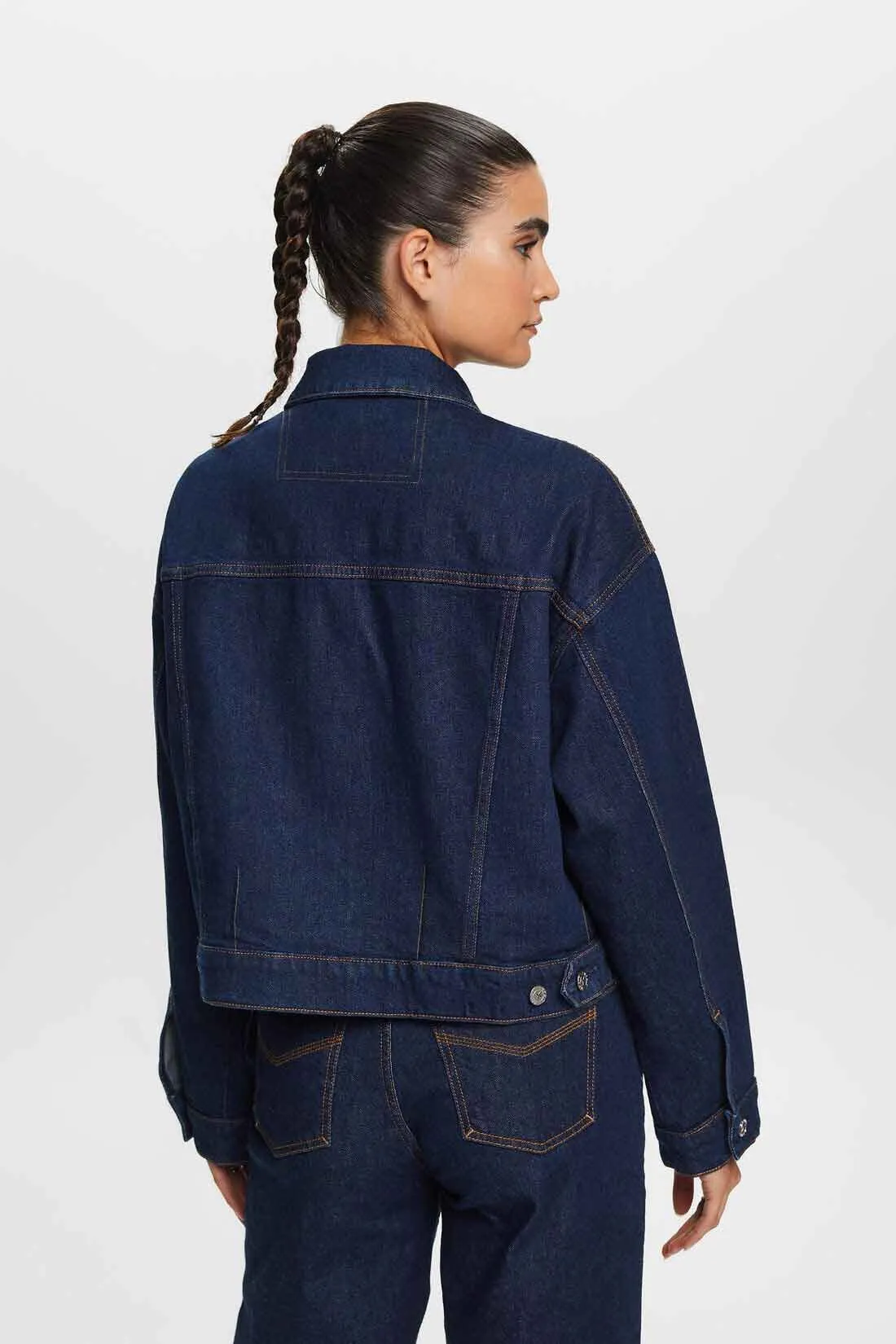 Esprit Women's Button Closure Denim Jacket