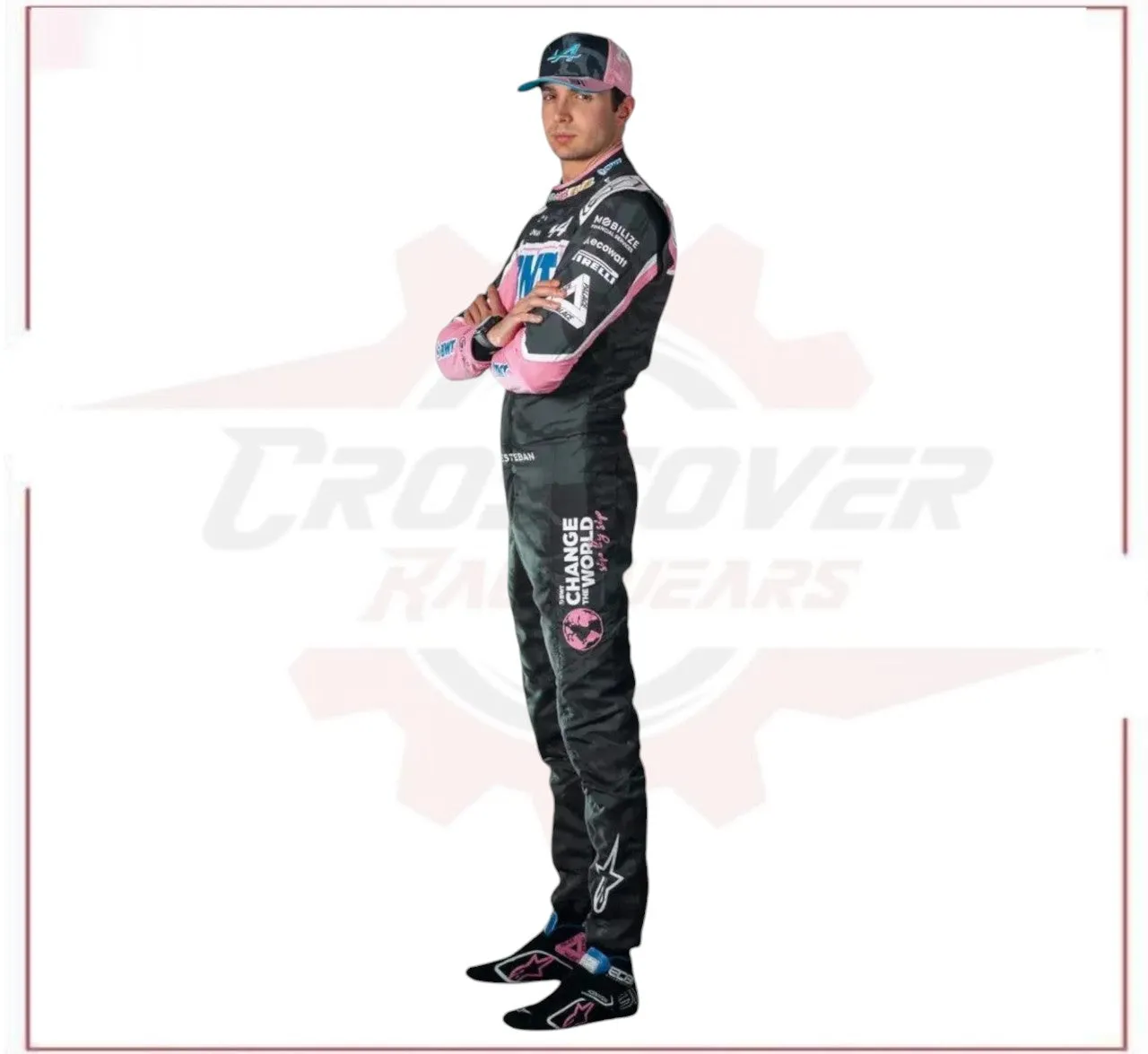 Esteban Ocon 2023 BWT Alpine F1 Team Race Suit - Las Vegas GP