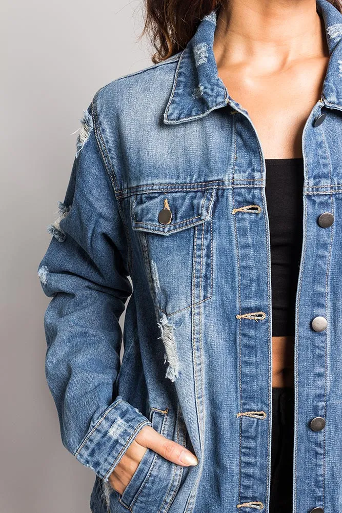 Fashion Tour Denim Jean Jacket