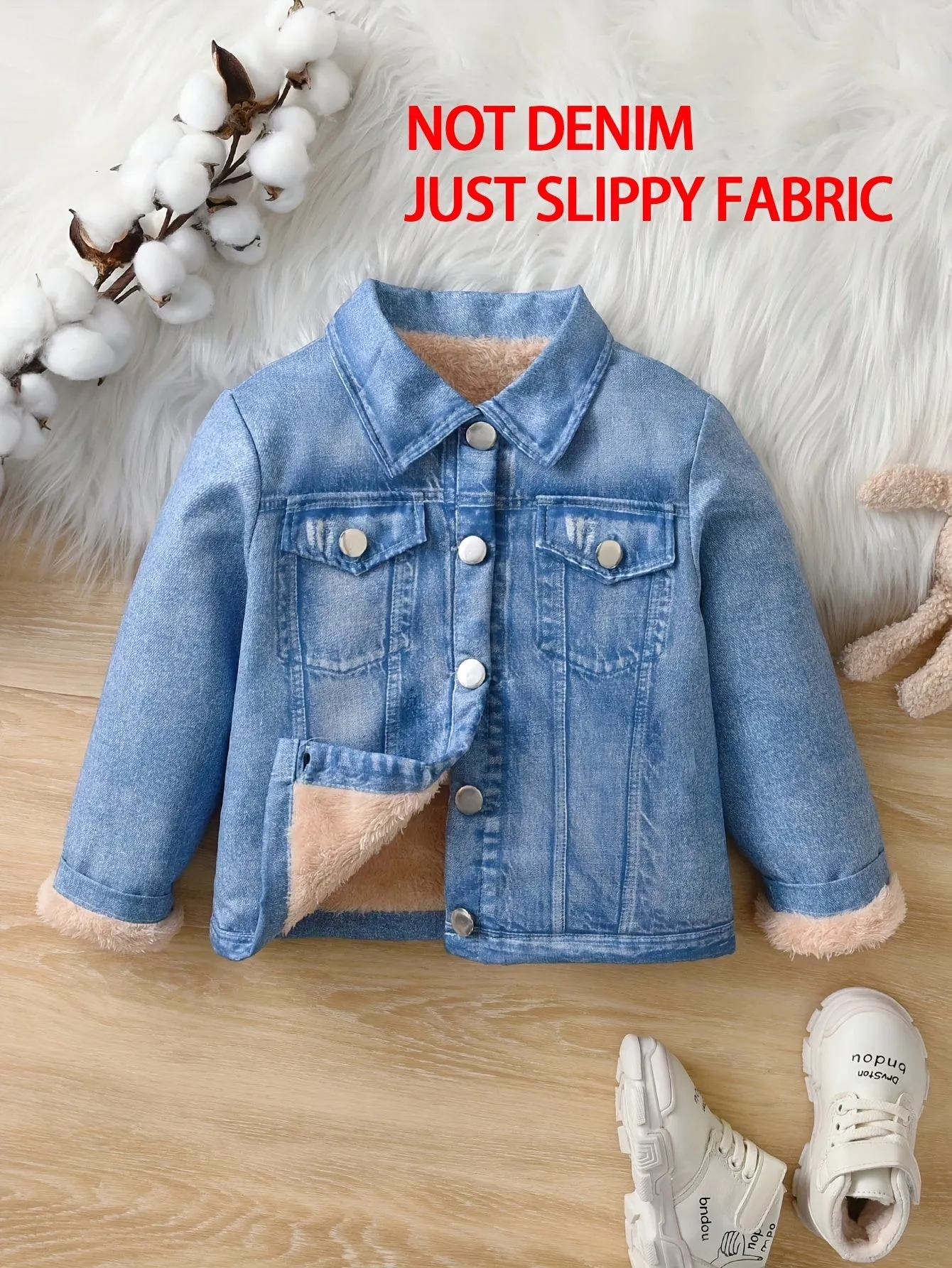 Girl's Denim Jacket, Cute Trendy Girl Clothing, FS