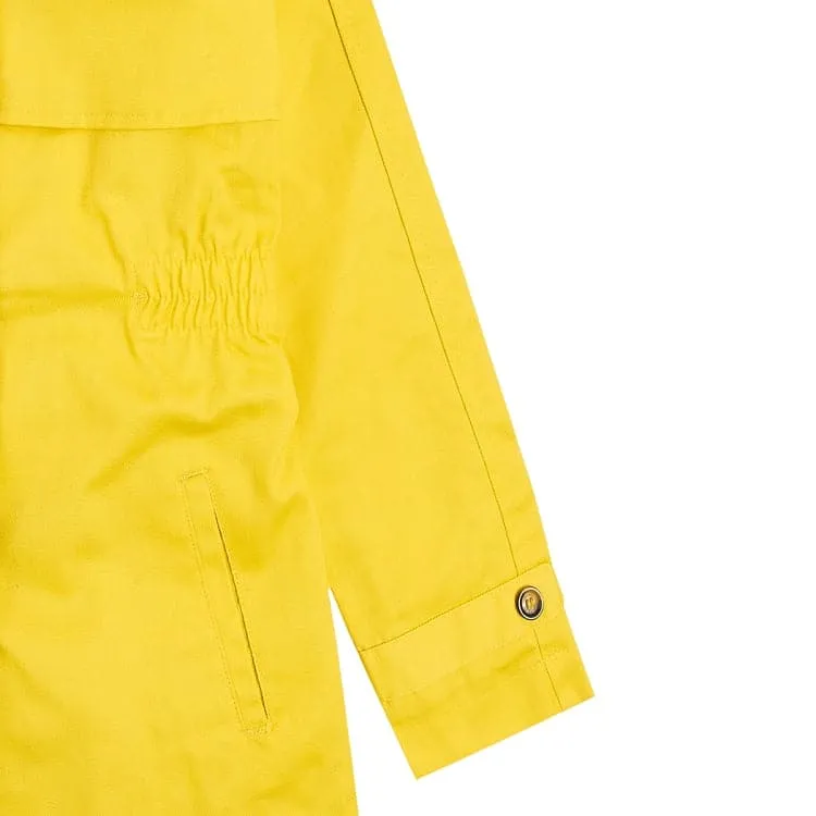 Girls Yellow Parka