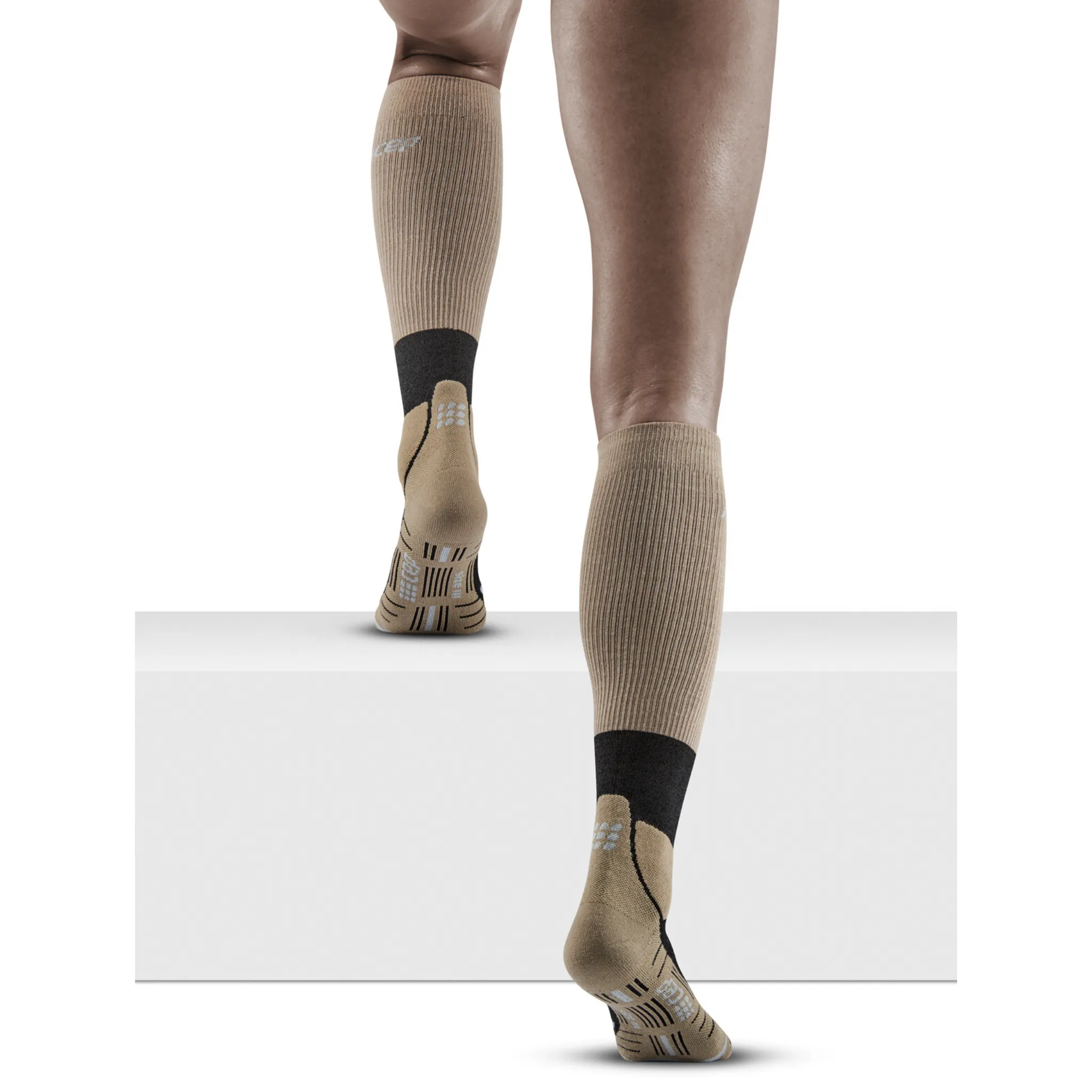 Hiking Merino Tall Compression Socks for Men