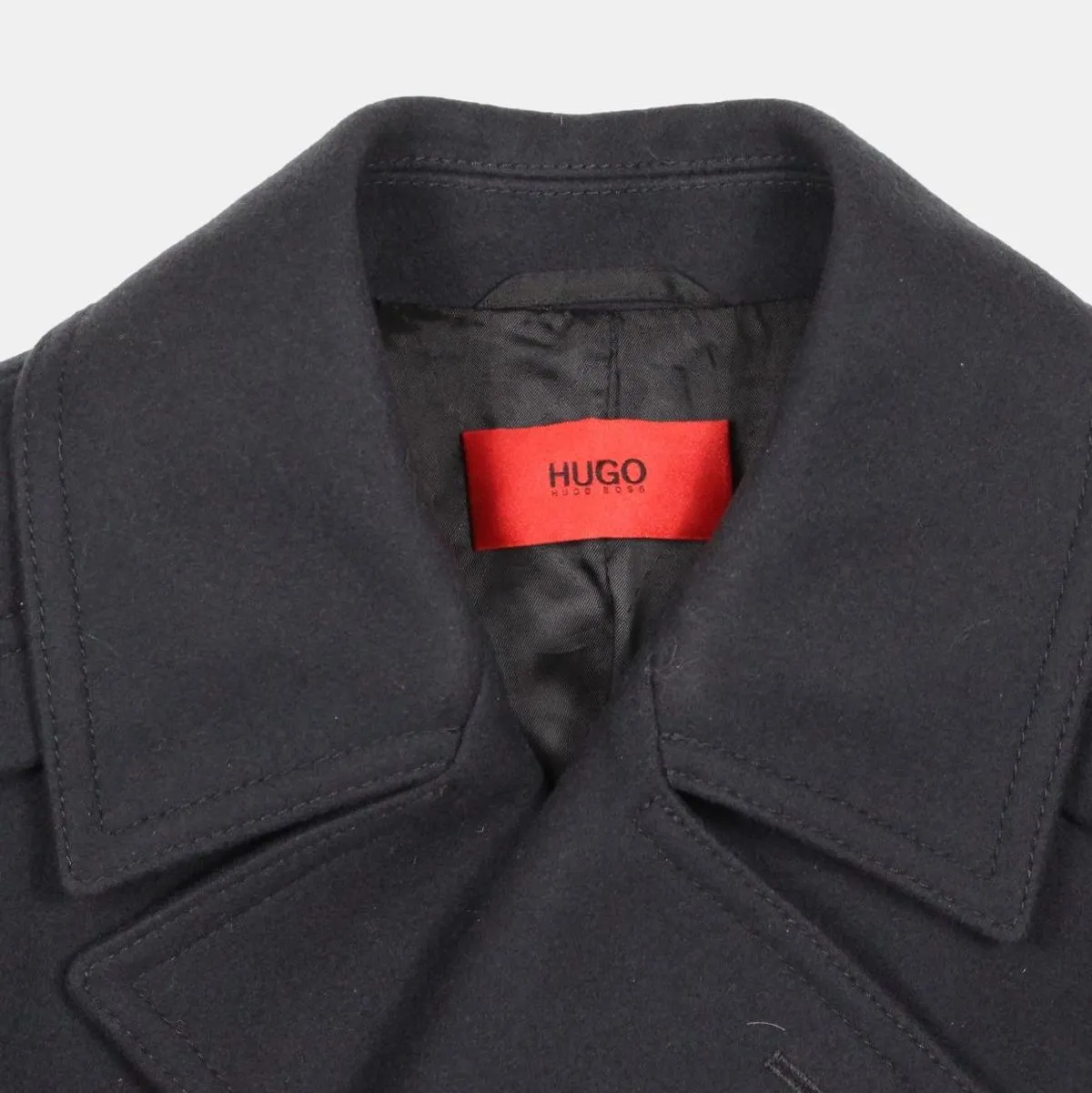 Hugo Boss Peacoat Coat