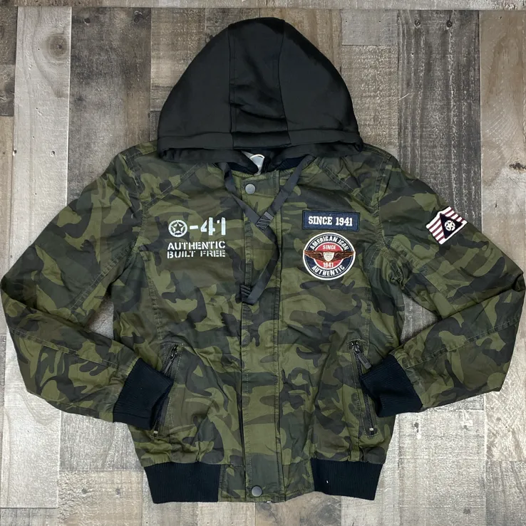 Idea Denim- camo jacket