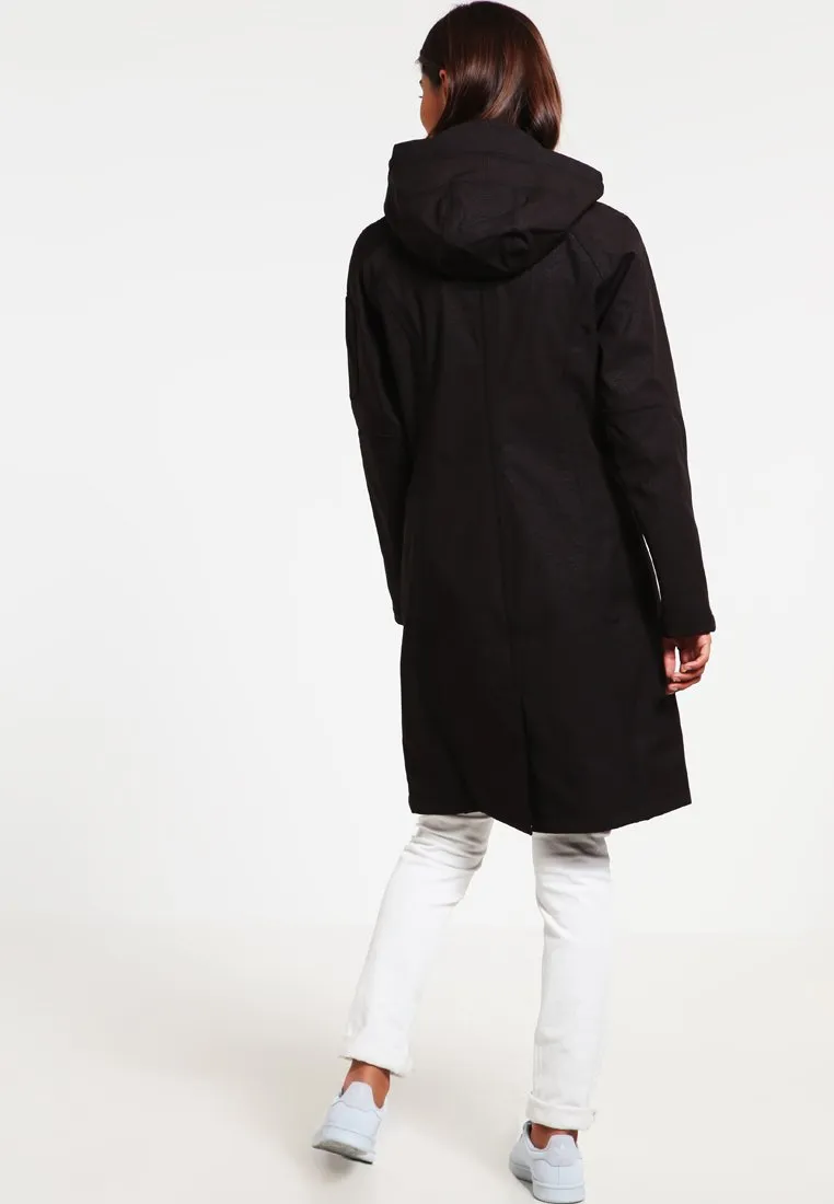 Ilse Jacobsen parka, black