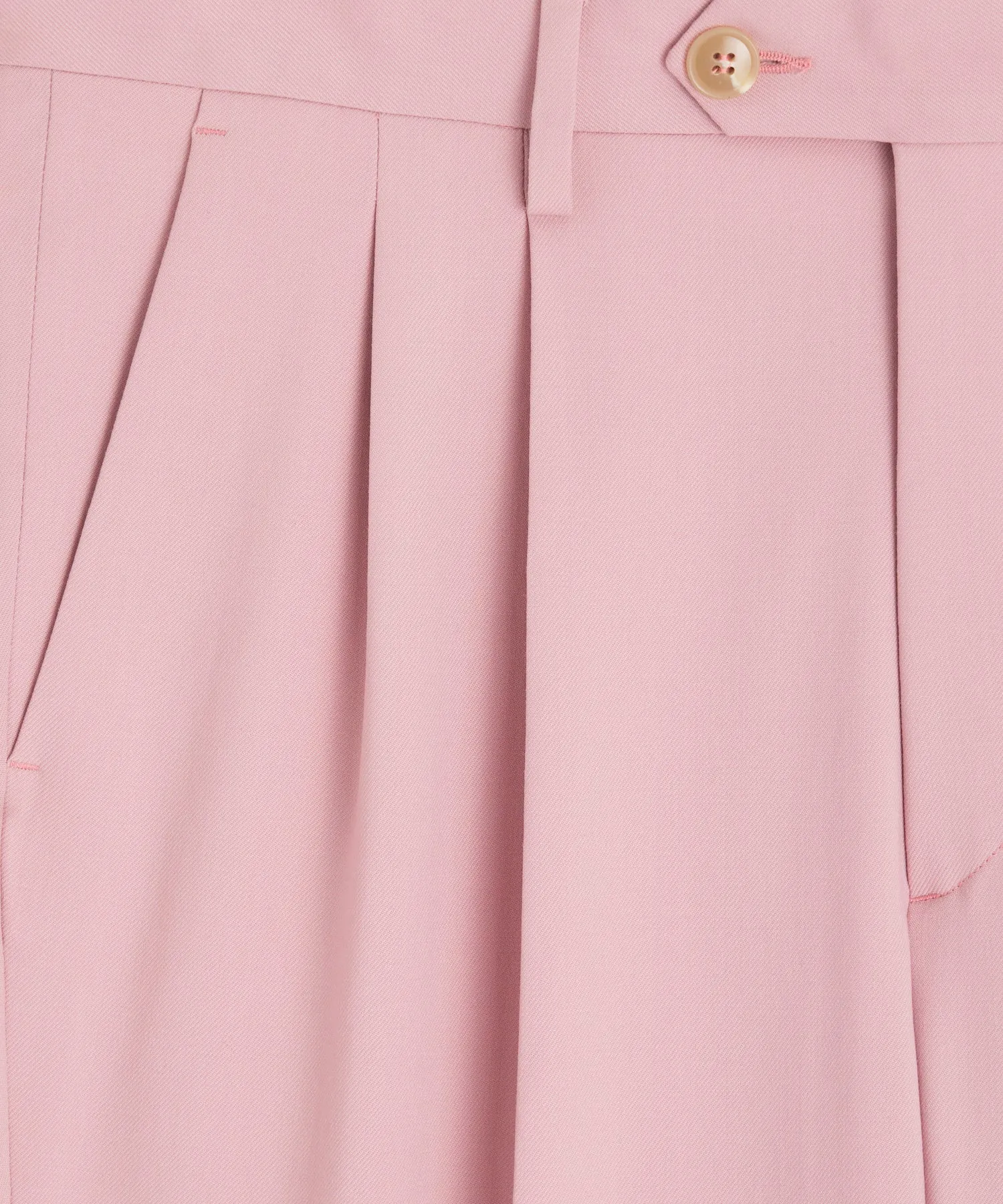 Italian Gabardine Wythe Trouser in Pink