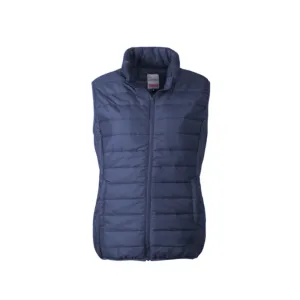 JONSSON WOMAN'S PACKABLE BODY WARMER COLOUR-NAVY SIZE-3XL