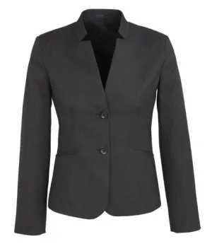 Ladies Short Jacket with Reverse Lapel