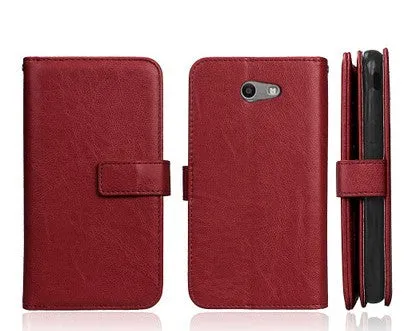 Leather phone wallet