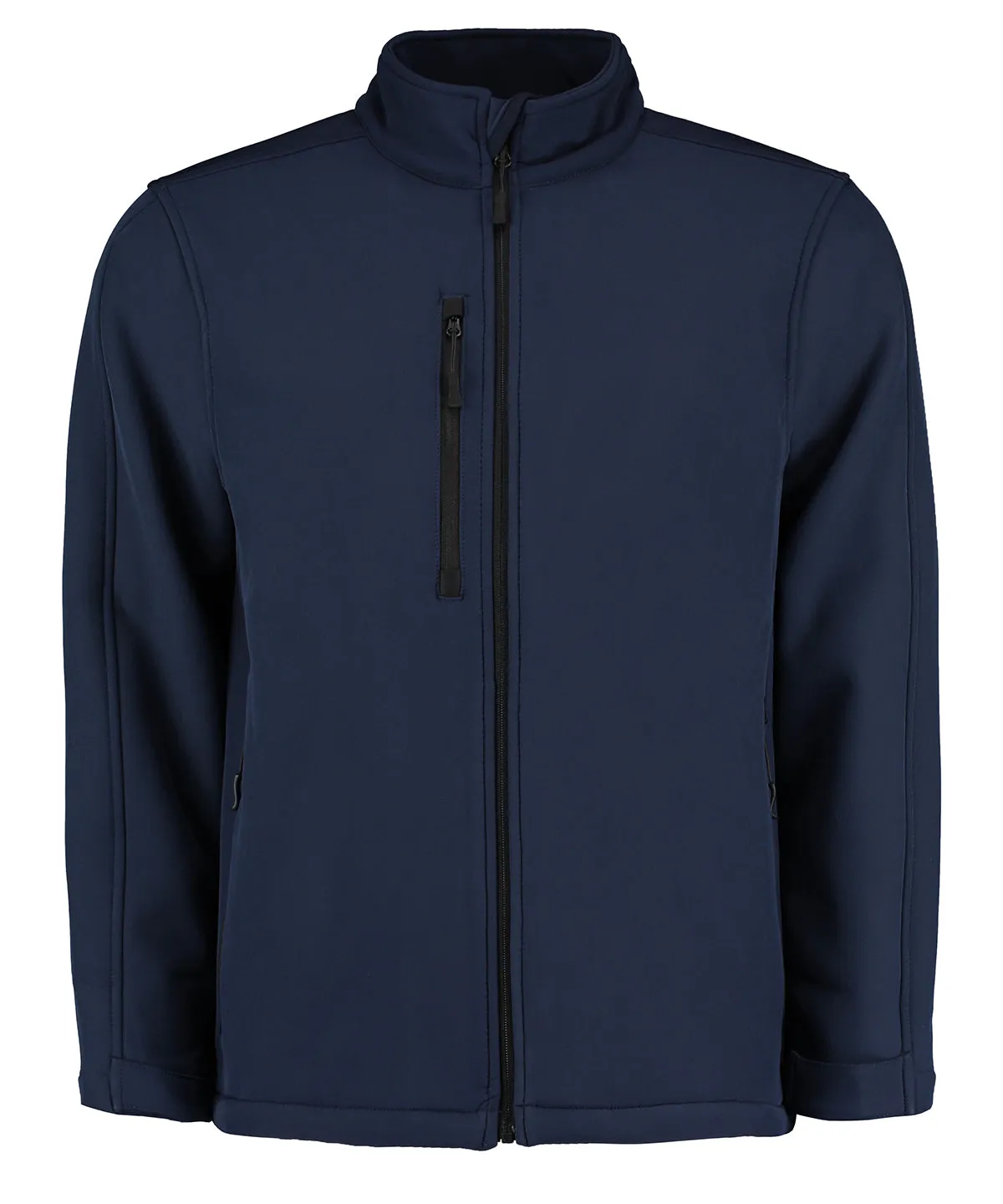 Navy - Corporate softshell jacket (regular fit)