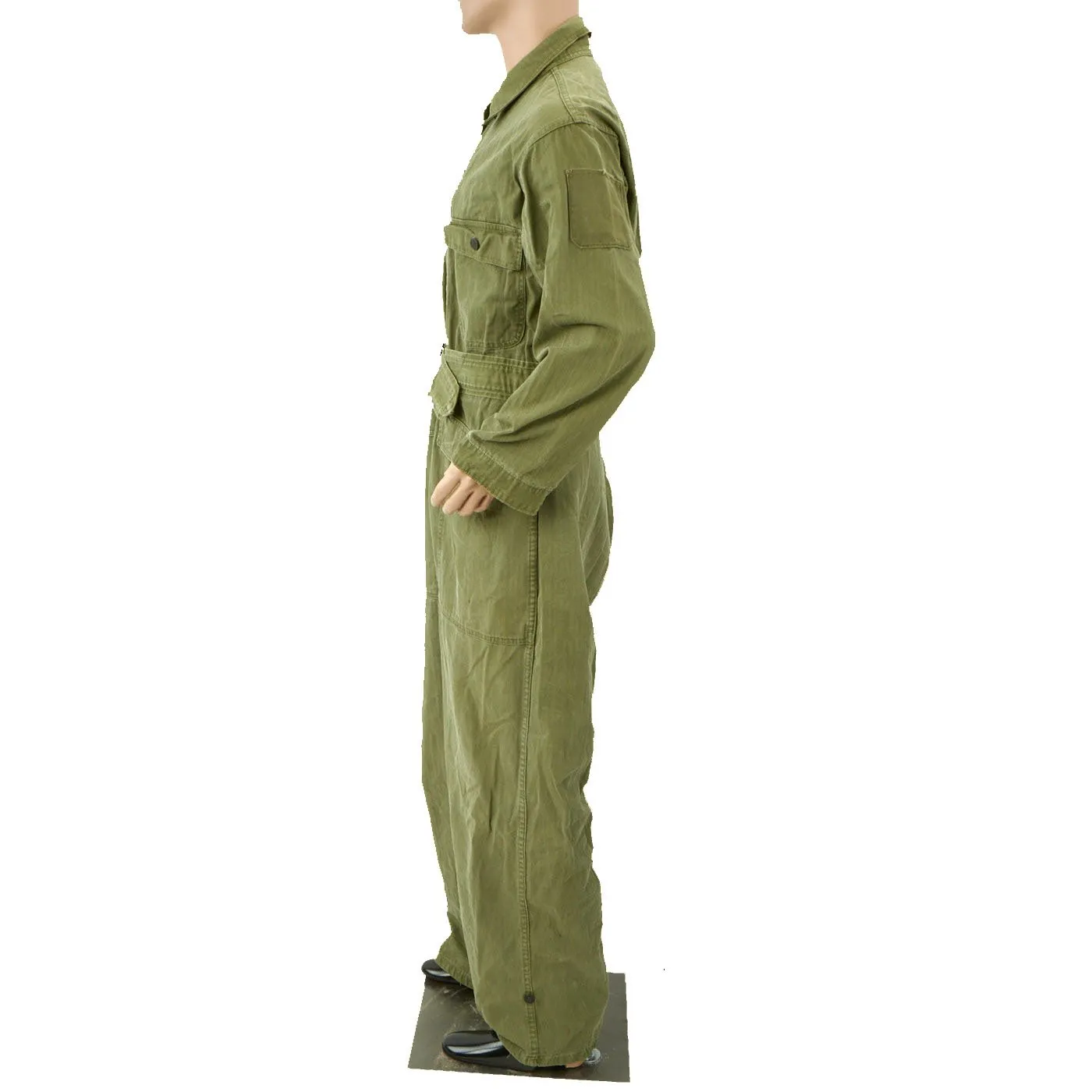 Original U.S. WWII Navy Amphibious Personnel USN Painted Wet Weather Parka - Coveralls - Arctic Overboots - As Seen In Book