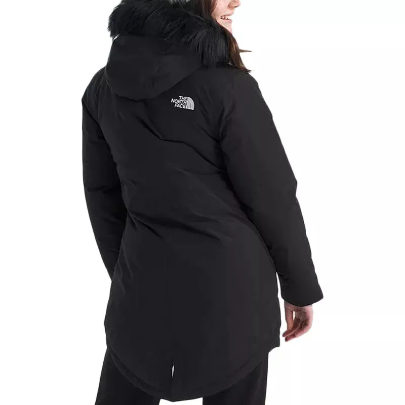 Parka À Capuche The North Face G Arctic - Noir/Blanc - Fille