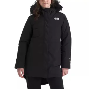 Parka À Capuche The North Face G Arctic - Noir/Blanc - Fille