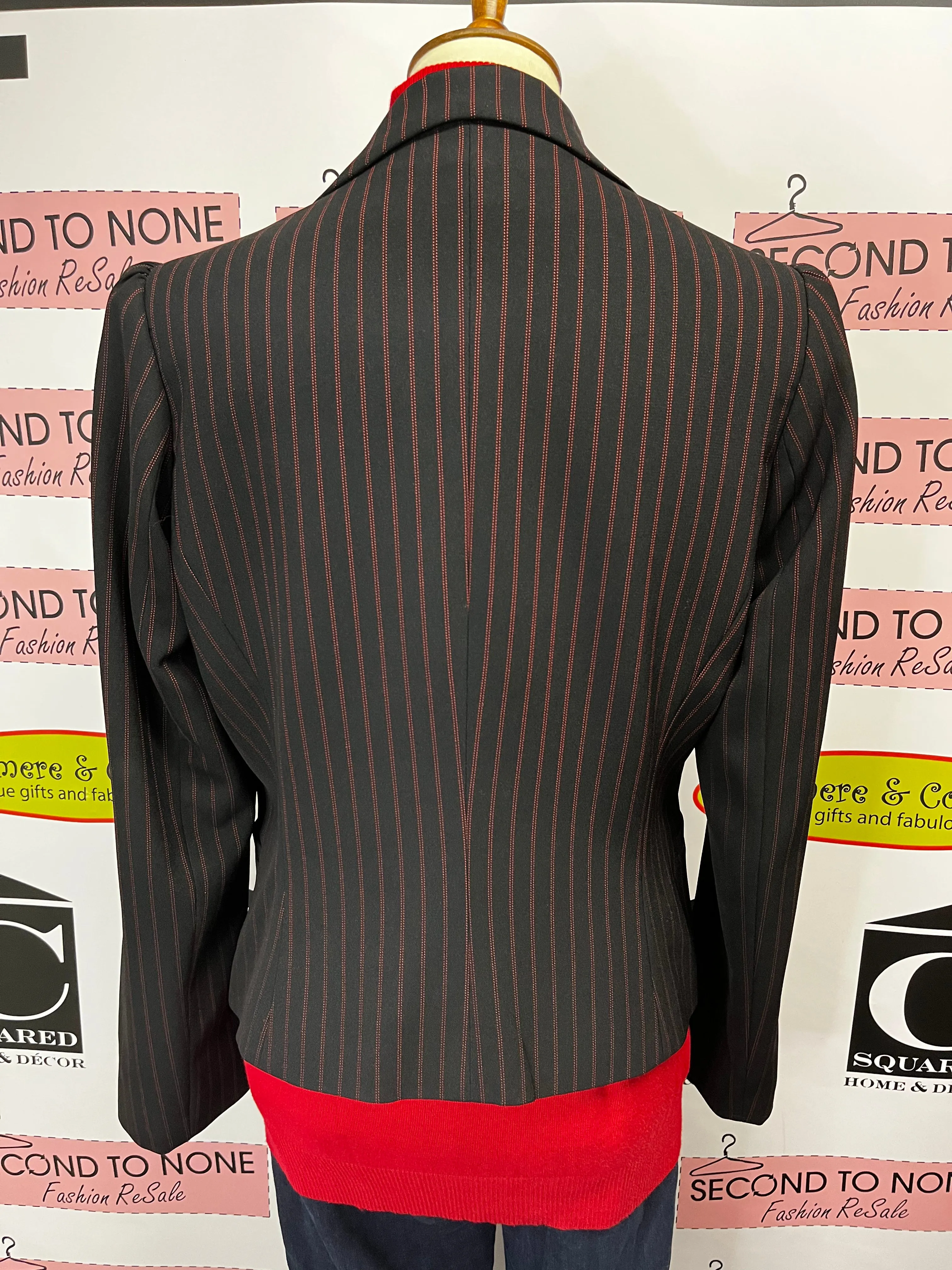 Pinstripe Business Jacket (Size 12)