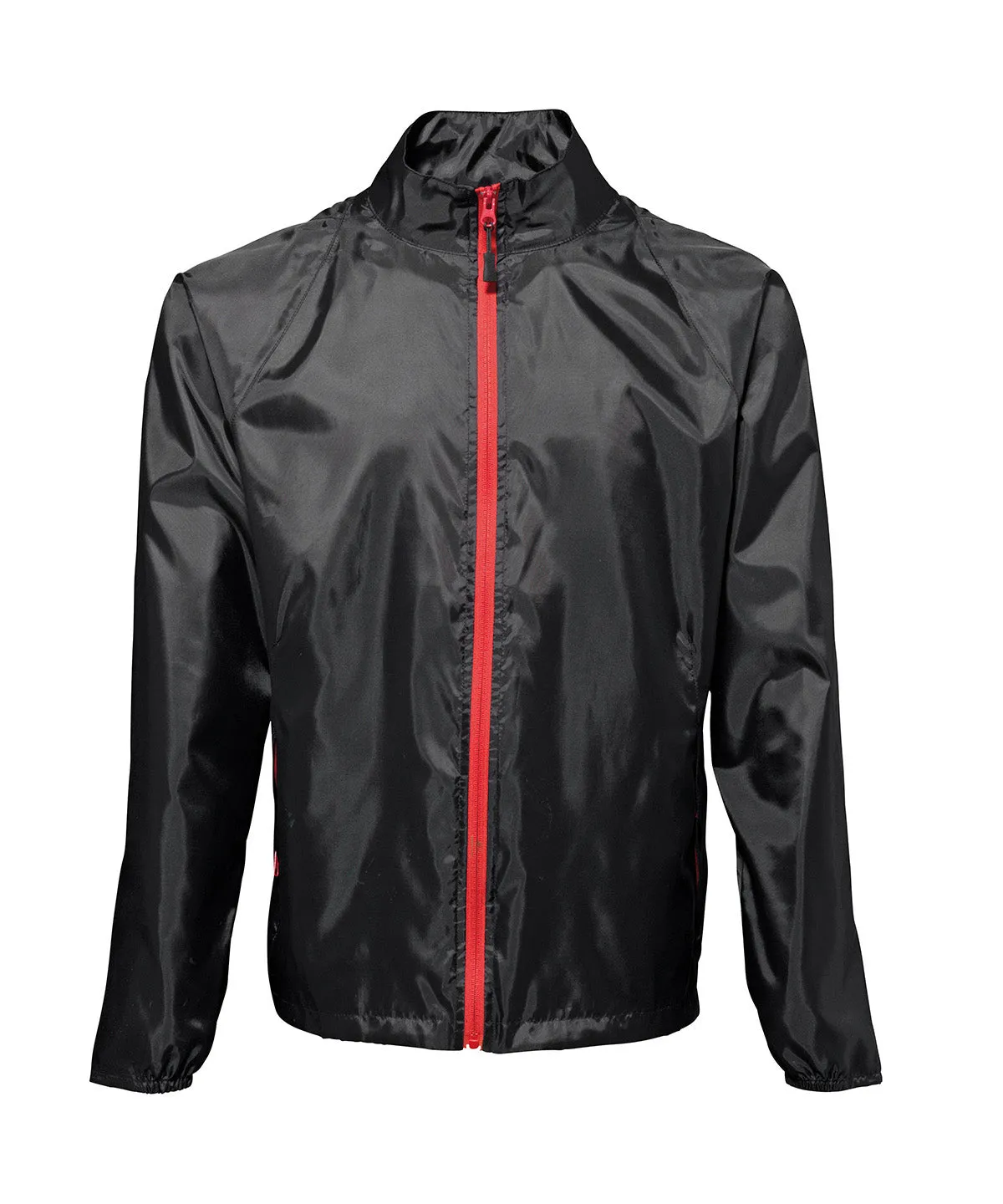 Red/Black - Contrast lightweight jacket