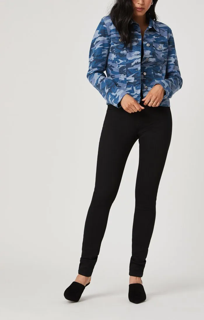 SAMANTHA JACKET IN BLUE CAMO