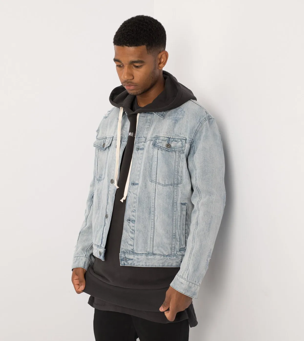 Snitch Denim Jacket Arctic Wash - Sale