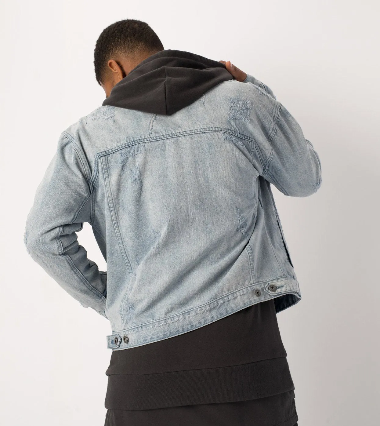 Snitch Denim Jacket Arctic Wash - Sale