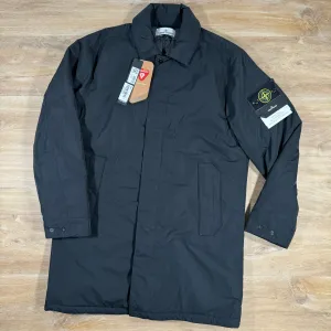 Stone Island Micro Twill Parka Jacket in Black