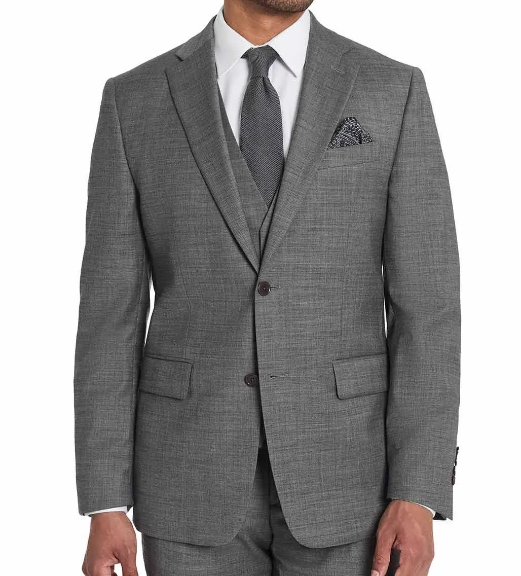 Tallia Men`s Suit Separate Wool Jacket - Grey