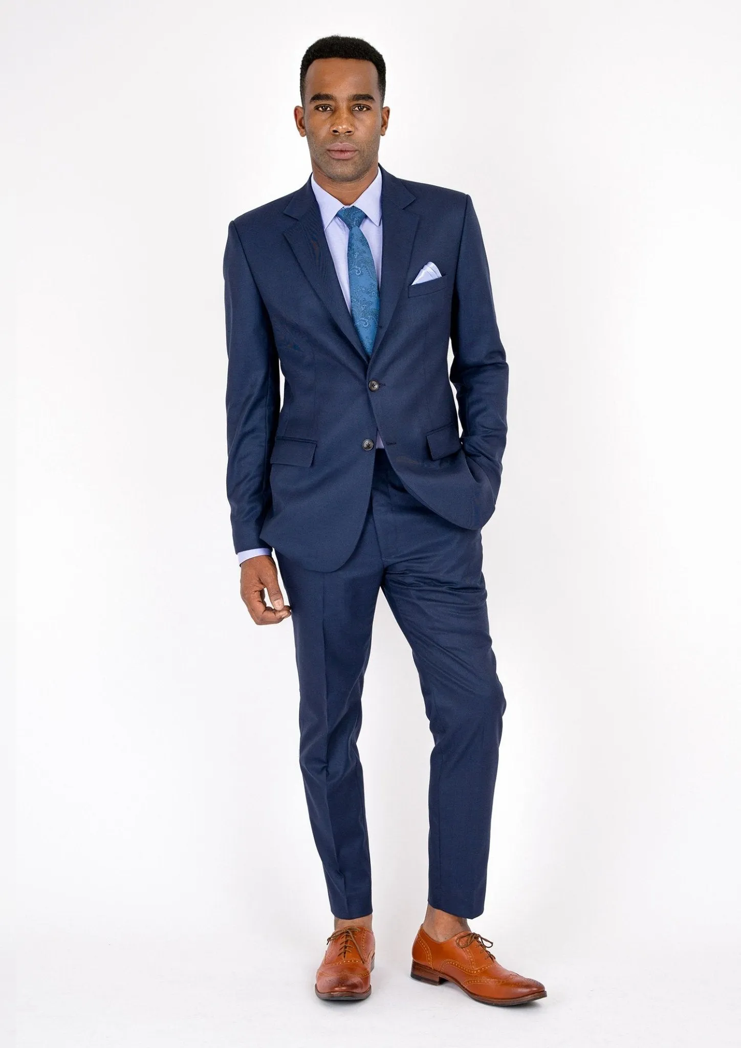 Thompson Navy Twill Suit