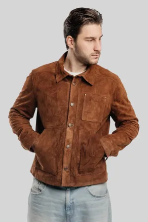 Tiago Suede Leather Jacket