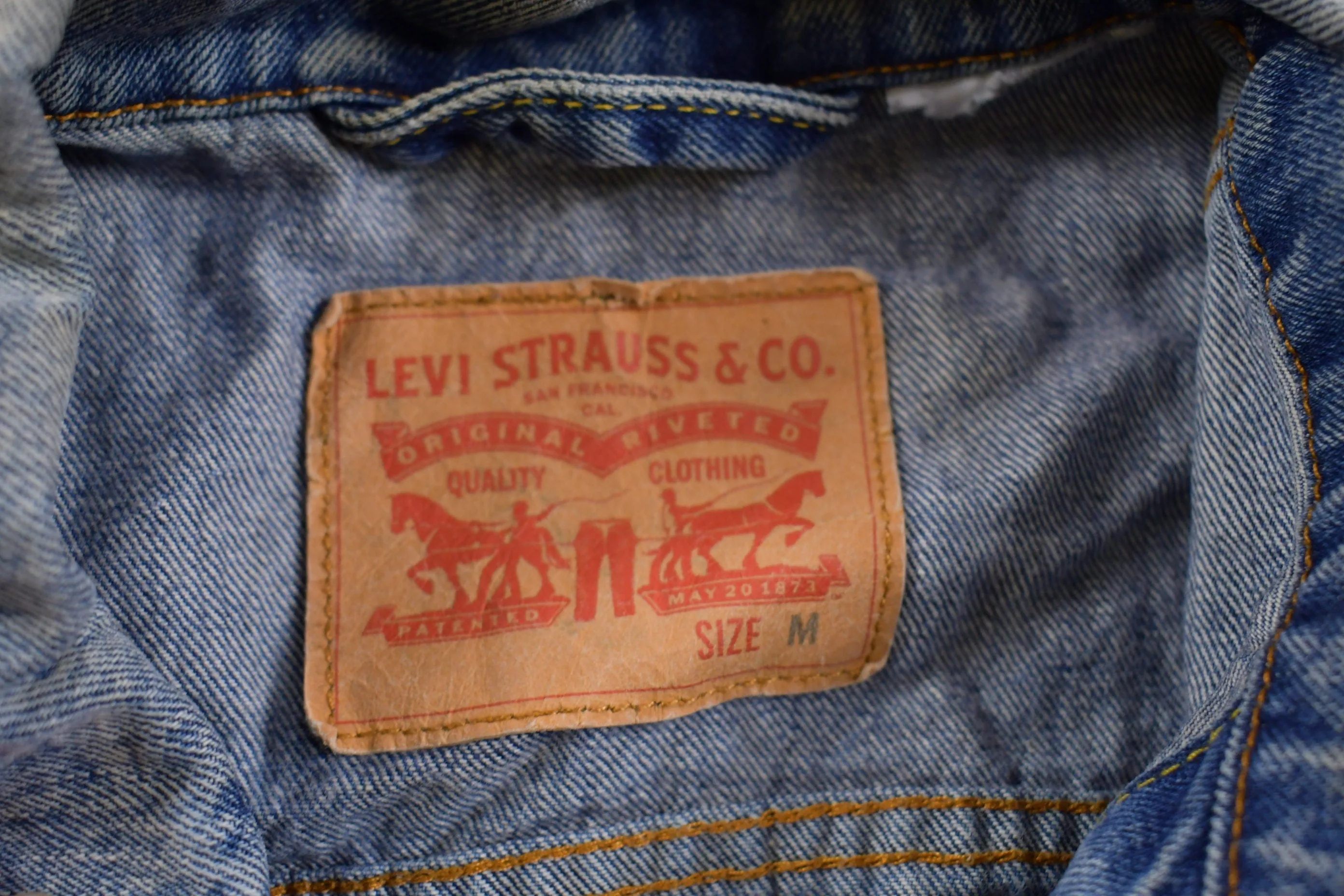 Vintage 1990s Levi Denim Jean Jacket