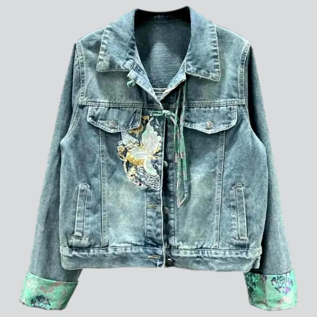 Vintage oversized jean jacket