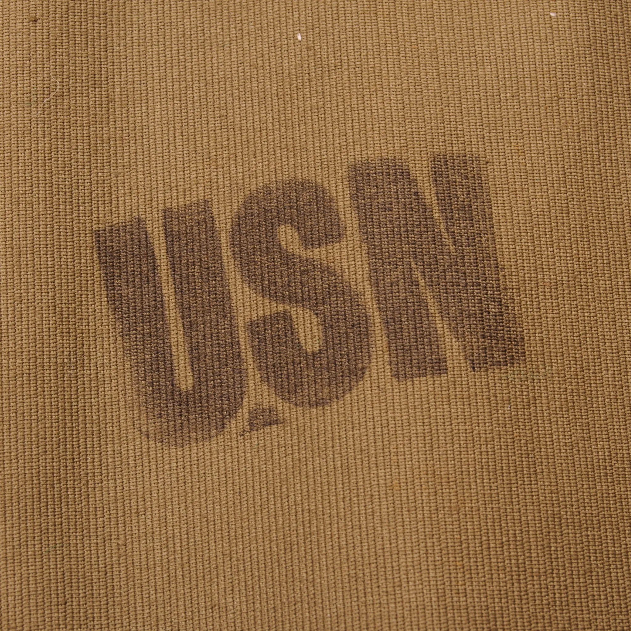 VINTAGE USN US NAVY N-1 N1 DECK JACKET PARKA WW2 ERA SIZE 40 STENCIL